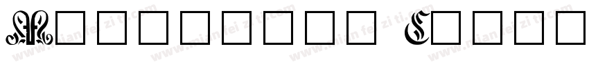 Monogamma Capitals Light字体转换